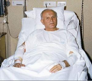 Pope John Paul II recovering